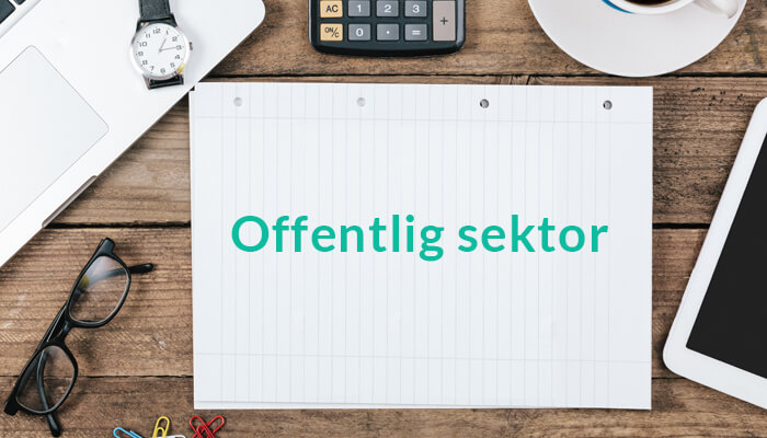 Offentlig sektor - Årlig besparing på 17.2 miljoner kr