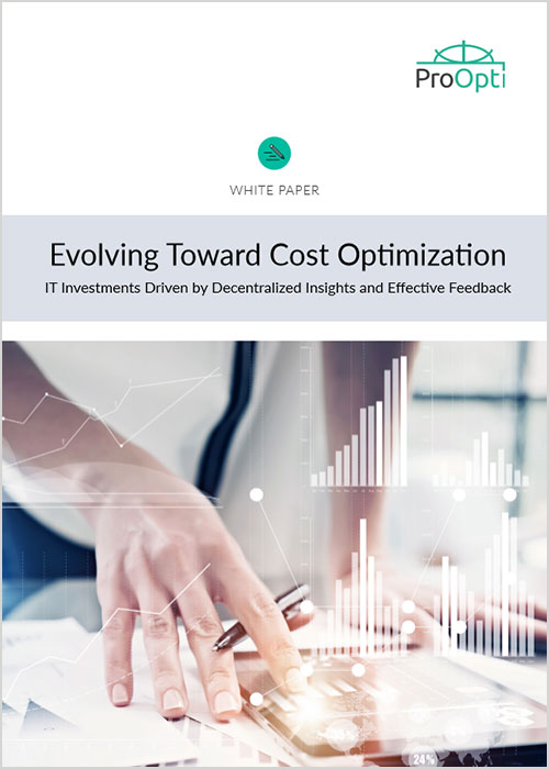 Evolving Toward Cost Optimization