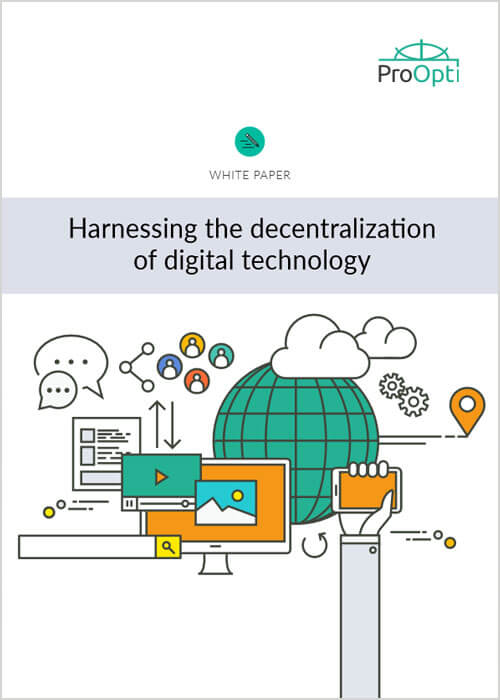 Harnessing the decentralization of digital technology